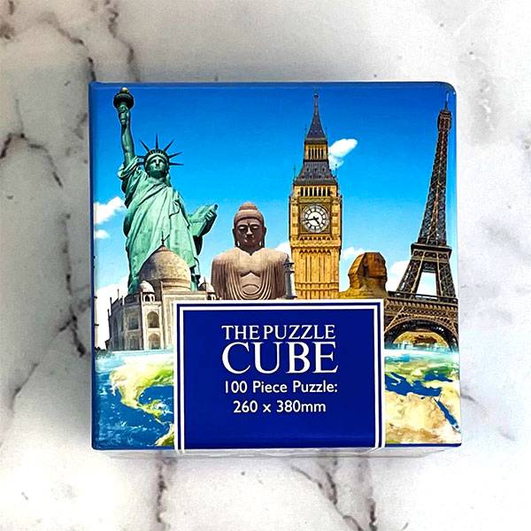 100 Piece Jigsaw Cube