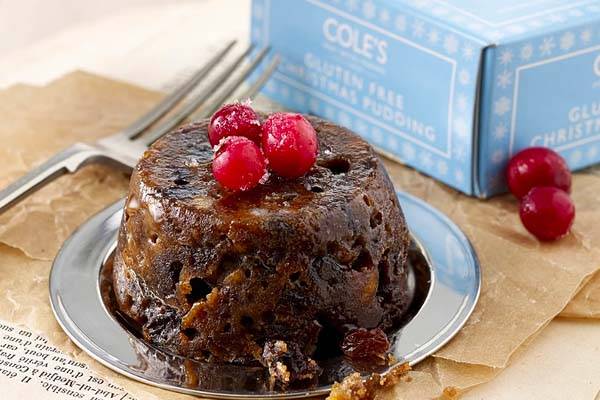 Coles VGF NA Christmas Pudding 112g