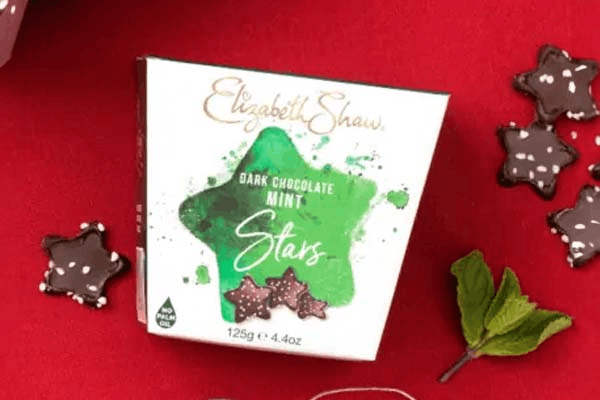 Elizabeth Shaw Dark Mint Stars