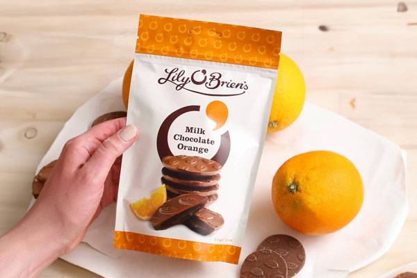 Lily O'Briens Chocolate Orange Buttons