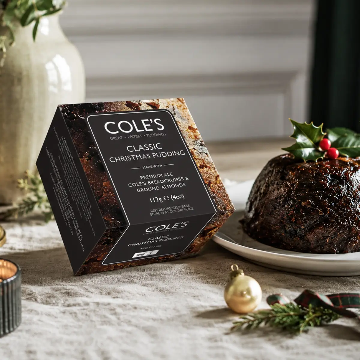 Coles Classic Christmas Pudding 112g