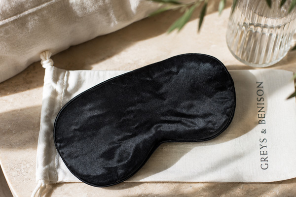 Greys and Benison Satin Sleep Mask