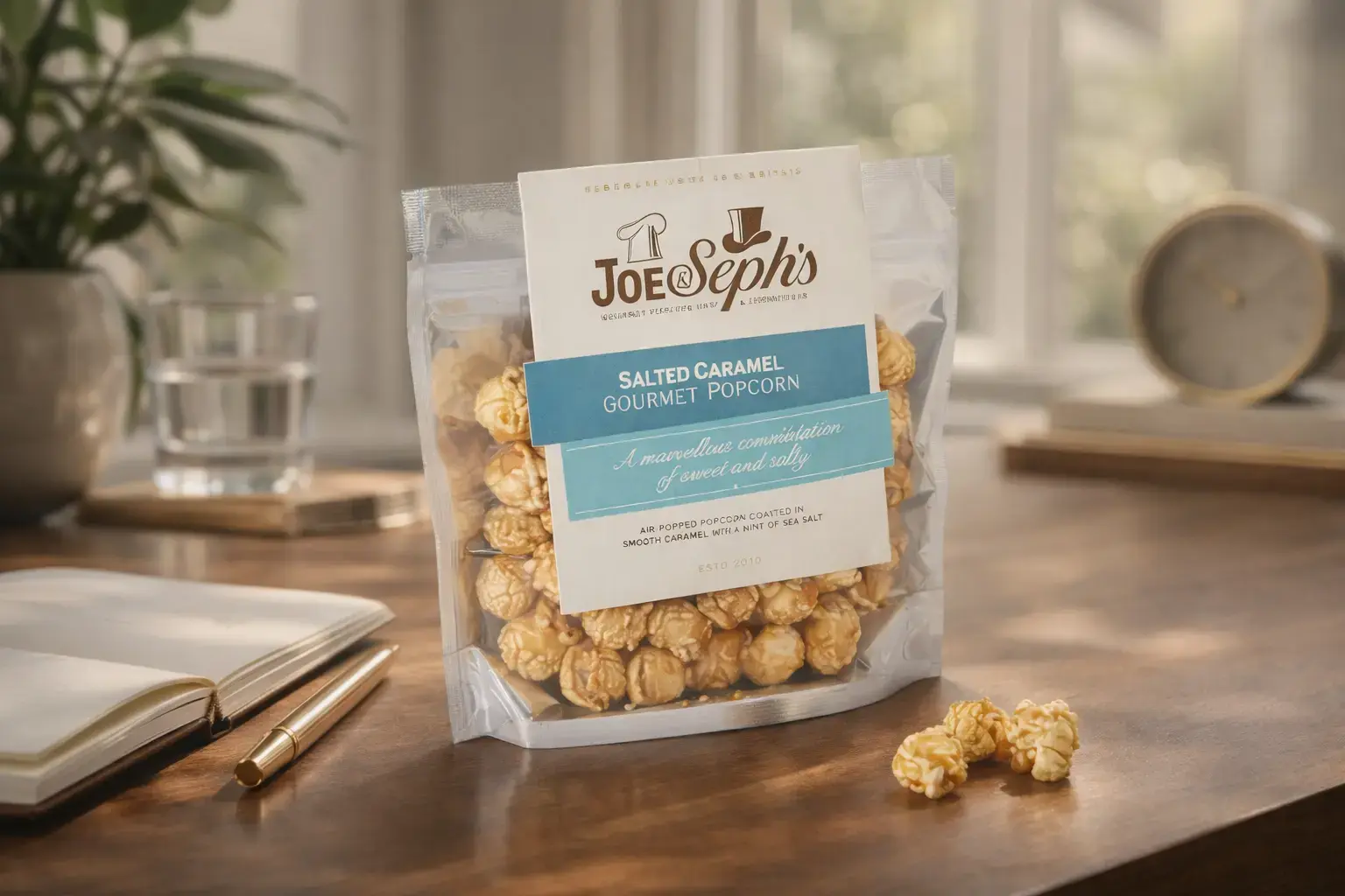 Joe & Seph's Salted Caramel Popcorn 30g