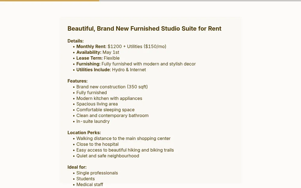 Application Template template preview