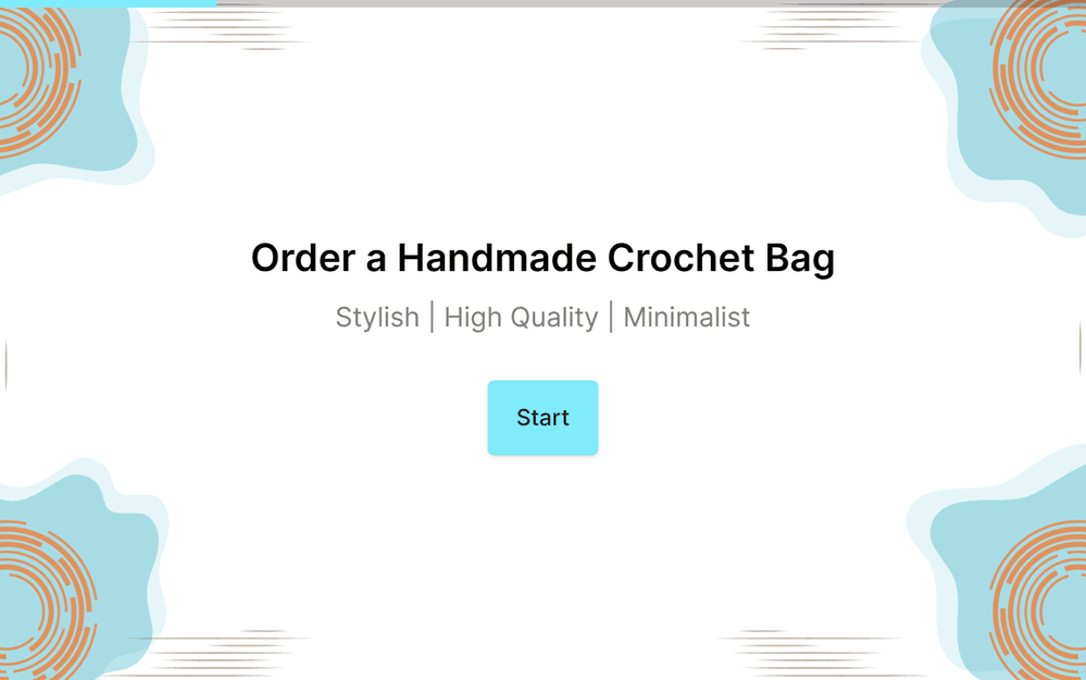 Bag Order Form template preview