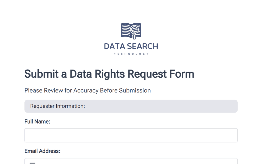 Data Subject Access Request   Data Subject Access Request 