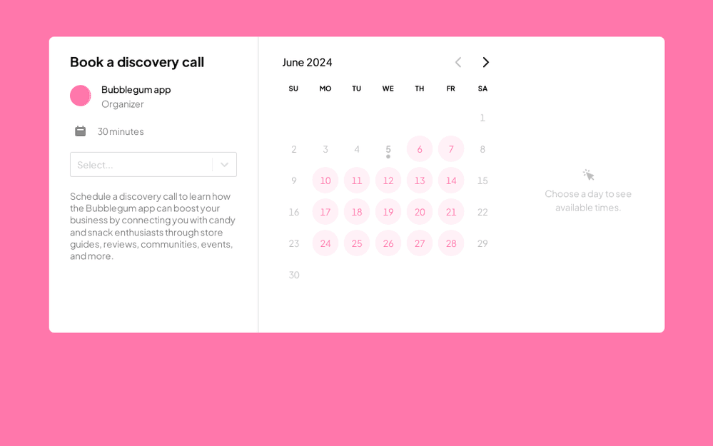 Discovery Call Form template preview