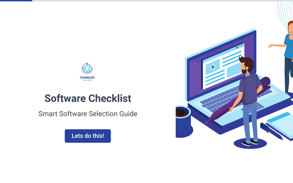 Software Checklist Template template preview