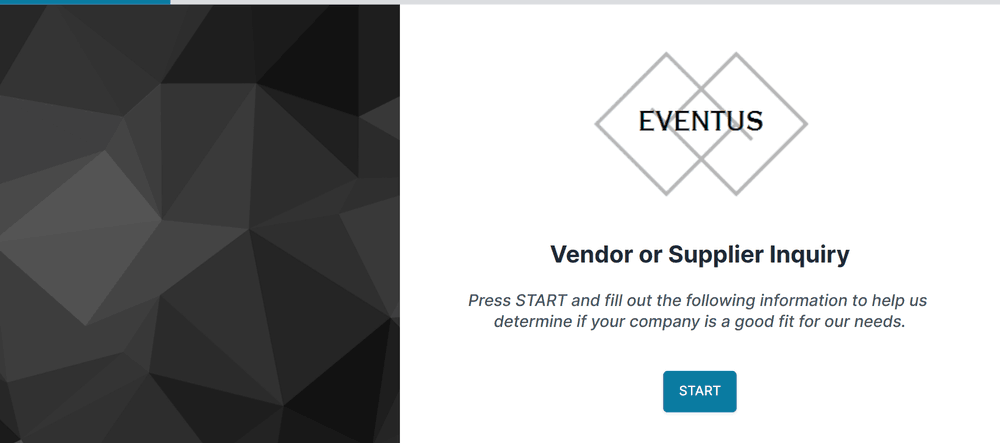Vendor or Supplier Inquiry Form template preview