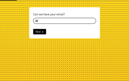 Email form page preview