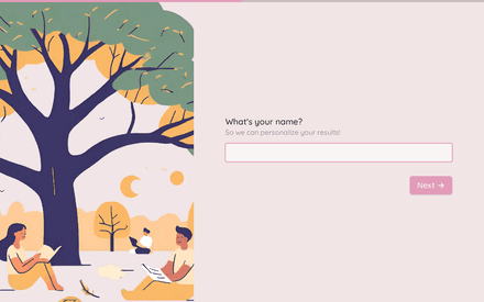 Name form page preview