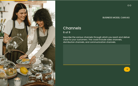 Channels form page preview