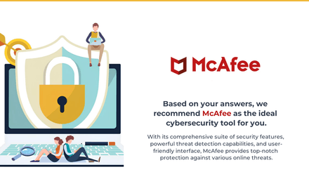 McAfee form page preview