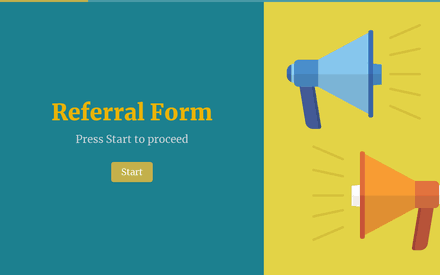 Referral Form form page preview