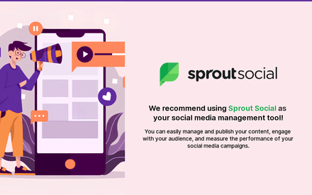 Sprout Social form page preview