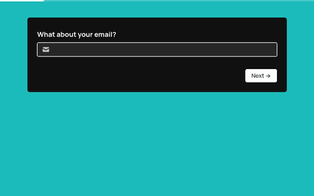 Email form page preview