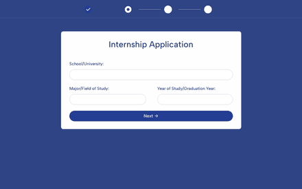 Education form page preview