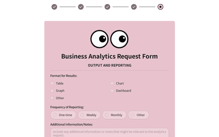 Output form page preview