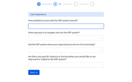 UX form page preview