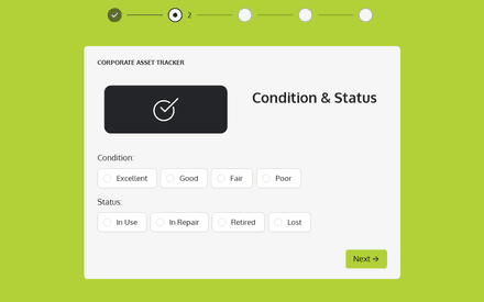 Condition form page preview