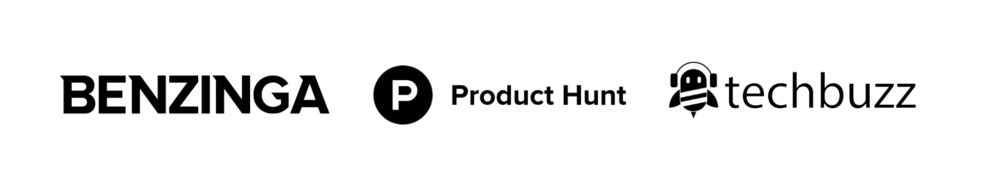 Featured on Benzinga, Product Hunt, TechBuzz