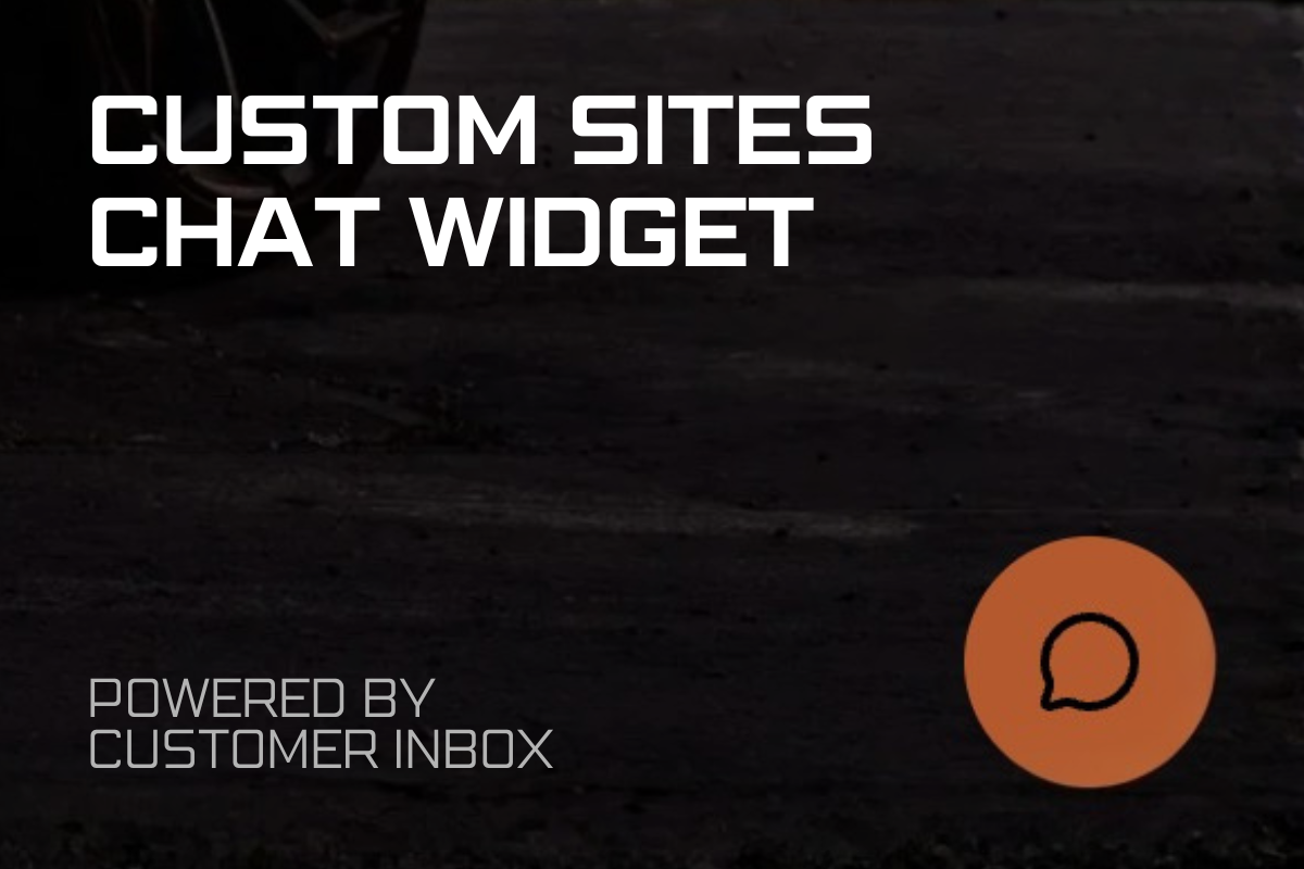 Showroom Websites Get Chat Widget Powered by Customer Inbox