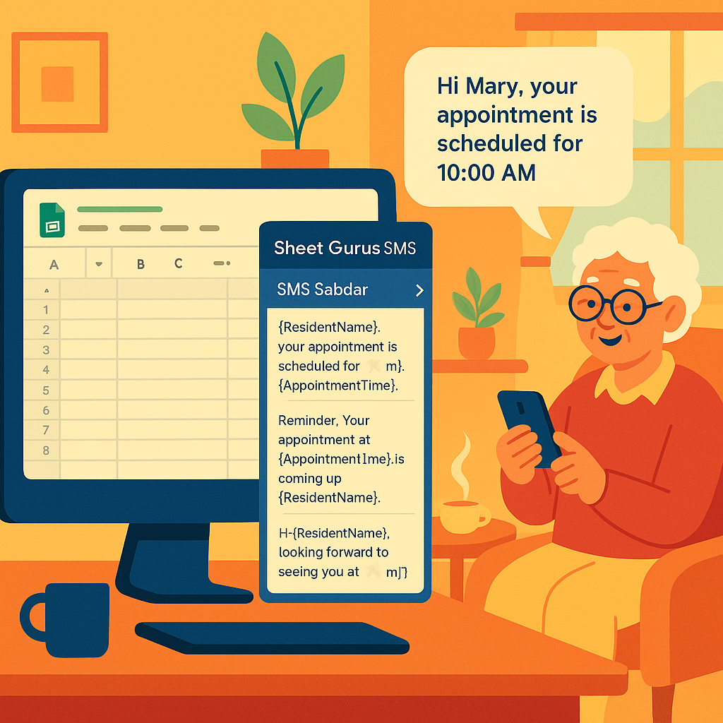 sms communication in senior living facilities