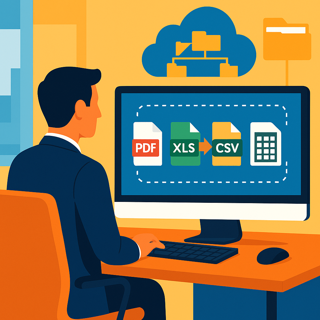 automated bank statement parsing process