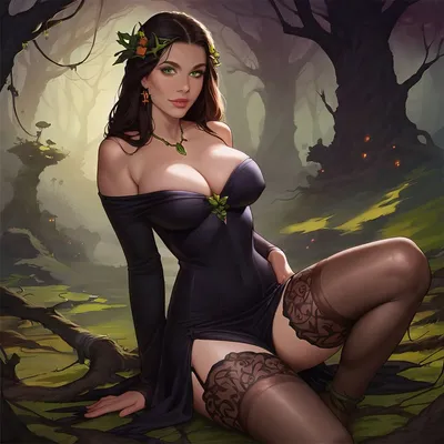 Witch of the Enchanted Forest image