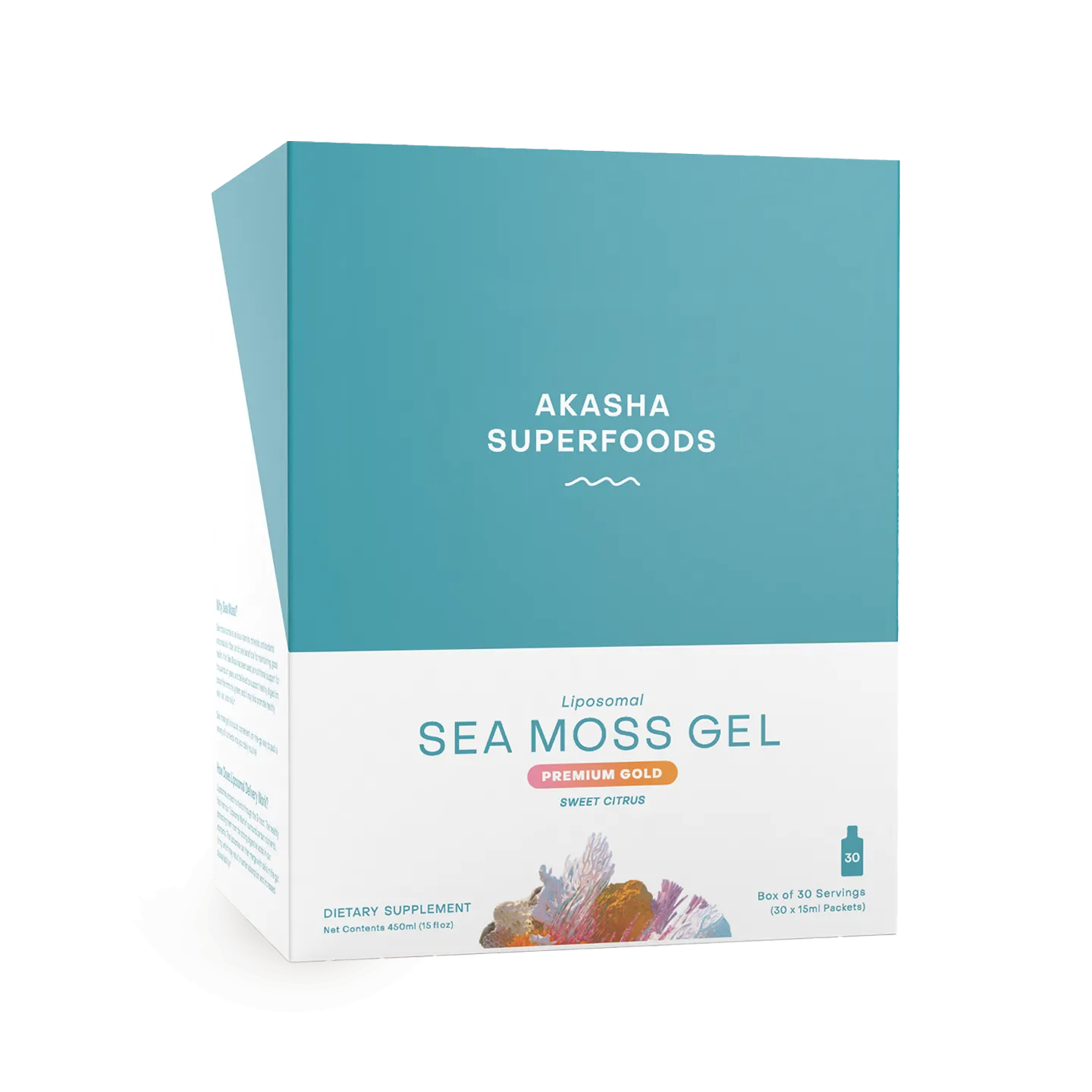 Akasha Superfoods: Liposomal Sea Moss Gel image