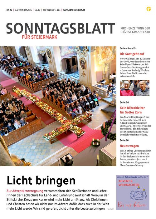 Aktuelles ePaper des Sonntagsblatts