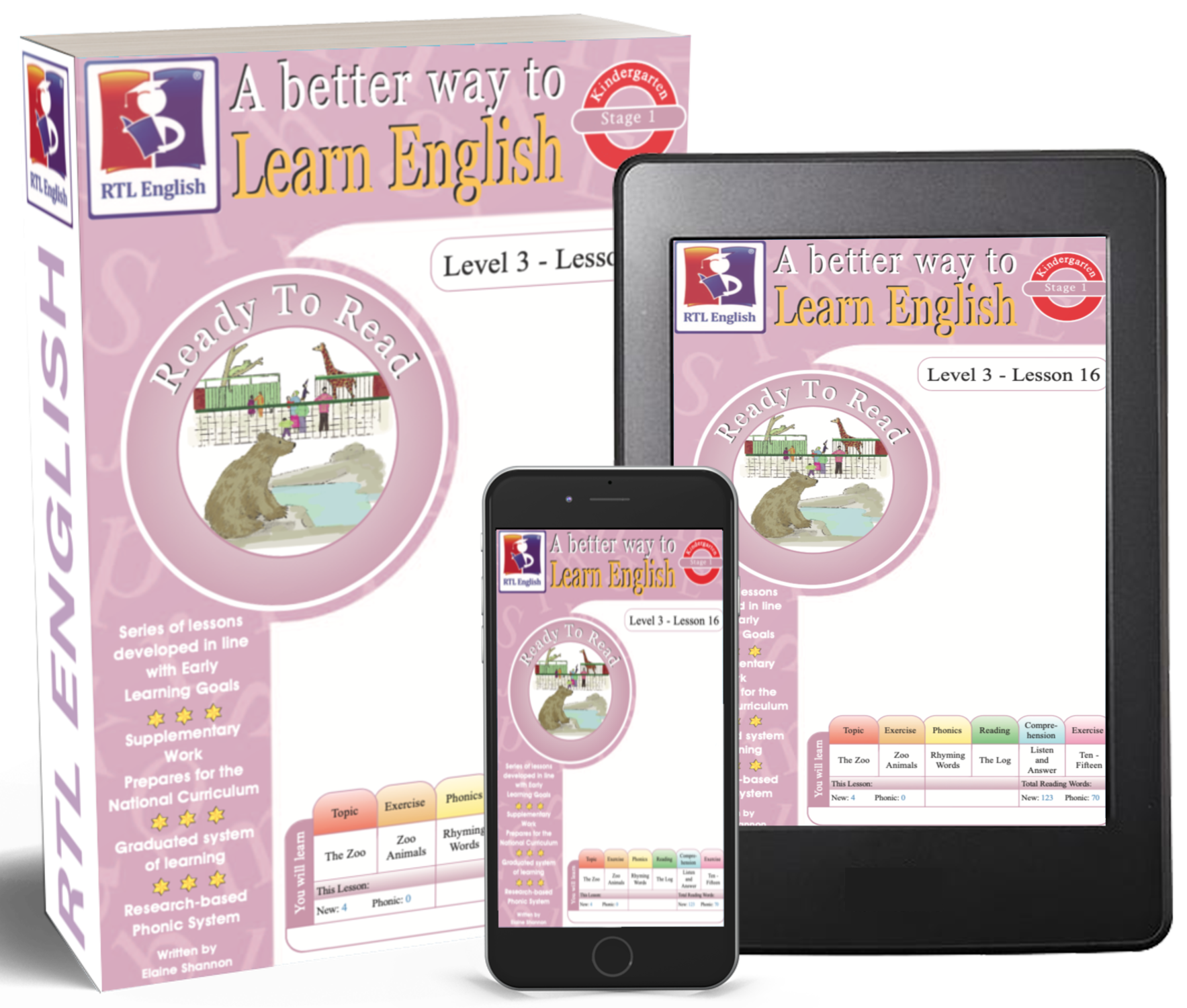 RTL English Level 3 – Home Learning Pack (Ages 5-7)
