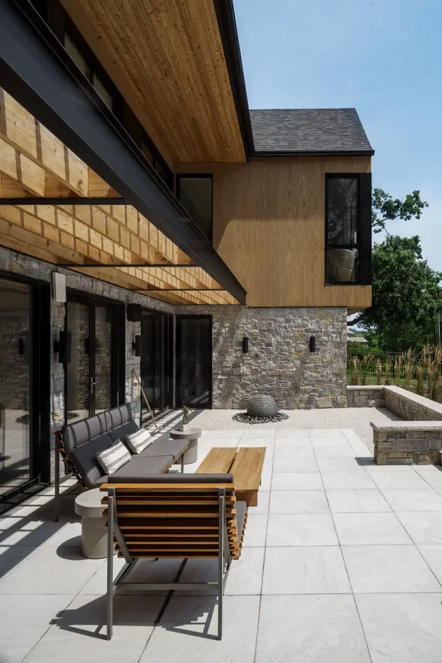 Sagamore mudroom and storage design