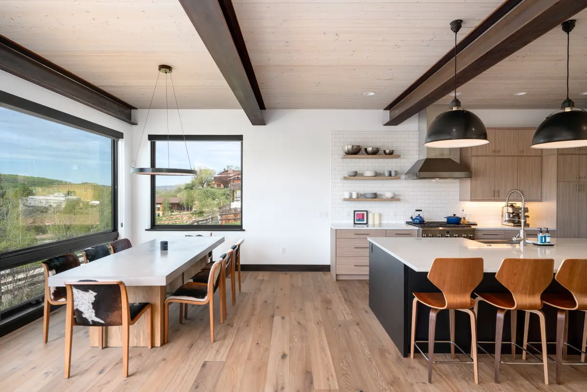 Steamboat textile detail in warm neutrals