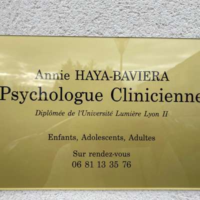 Psychologue Annie Haya-Baviera