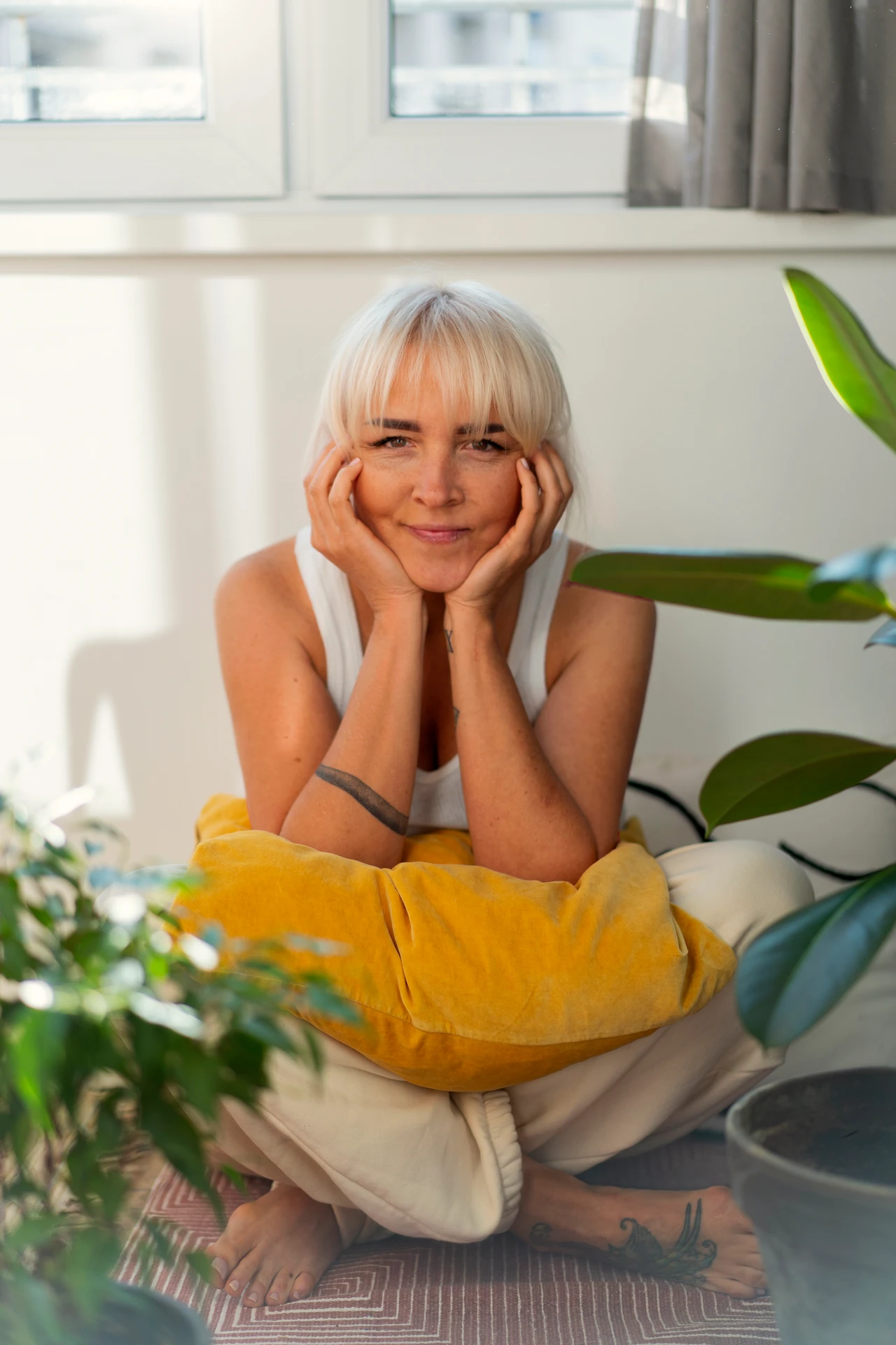 femme ménopause épanouie