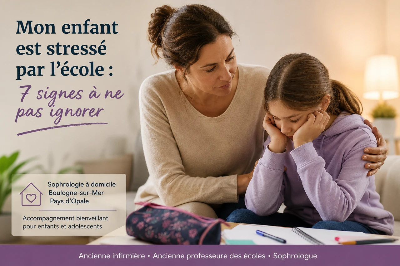Maman qui réconforte son enfant stressé