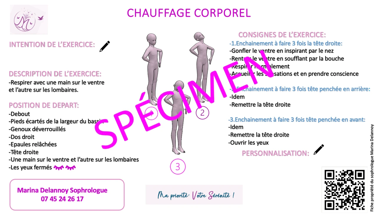 Atelier  Découverte de la Sophrologie 10 personnes