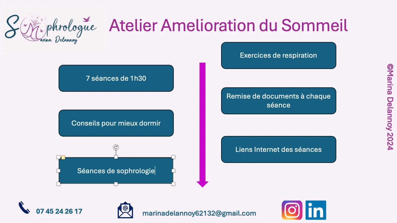 Atelier Amélioration du Sommeil 10 personnes