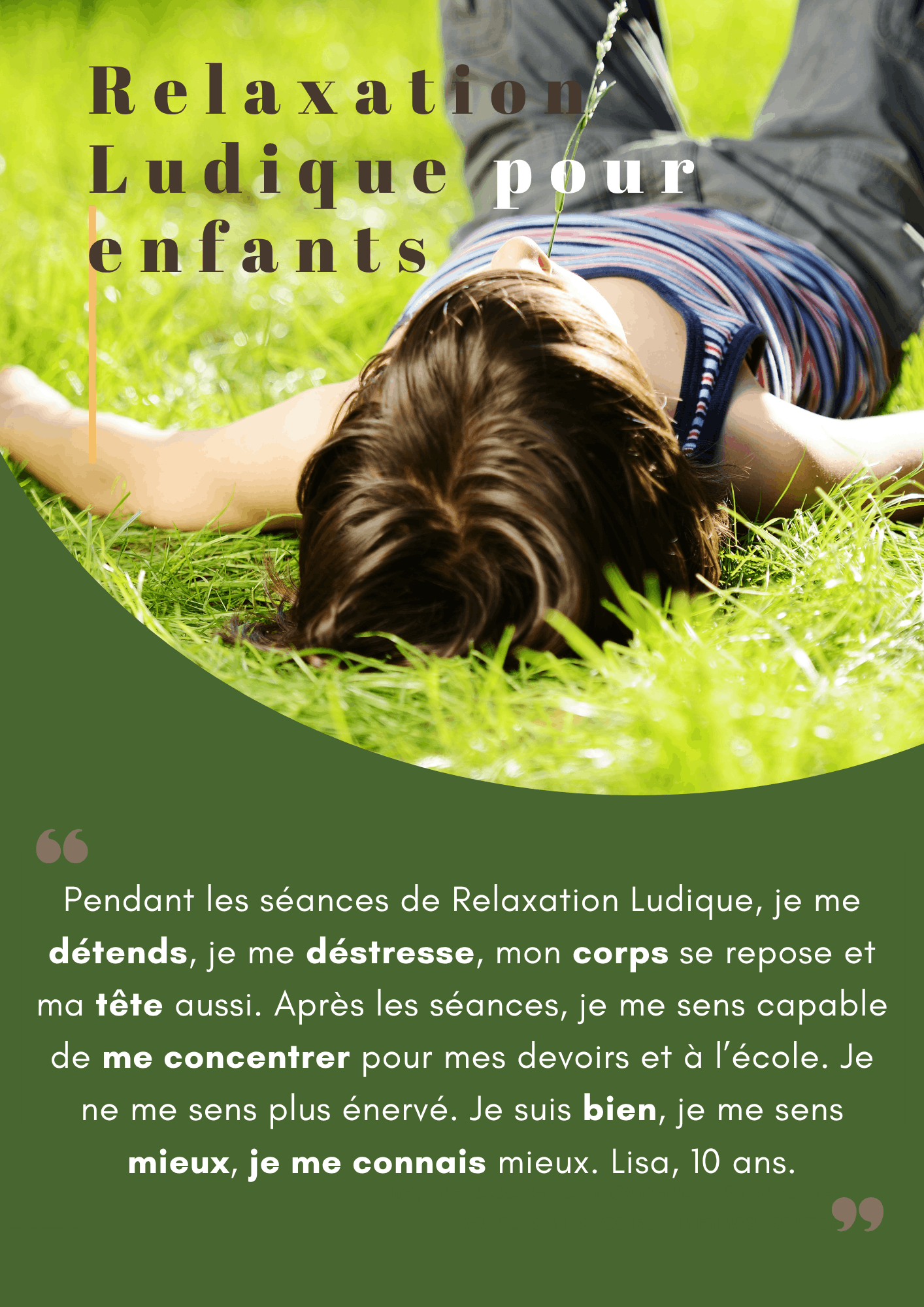 Relaxation Ludique pour enfants
