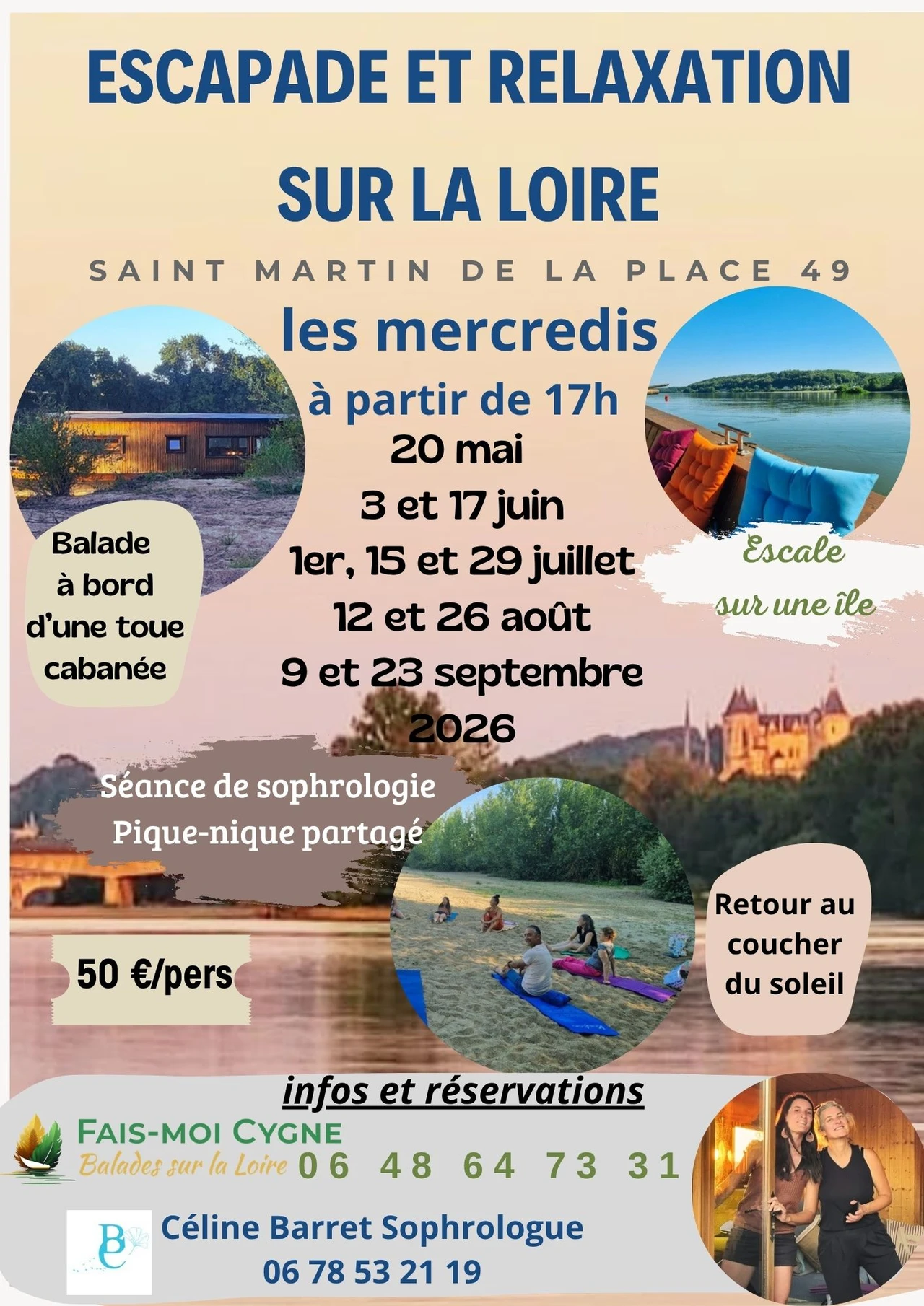 Escapade sur la Loire et relaxation