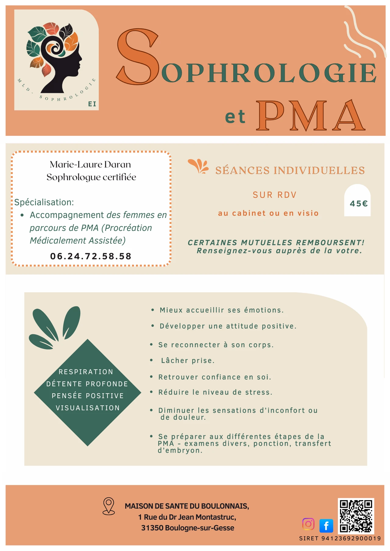 Accompagnements PMA (Procréation Médicalement Assistée)