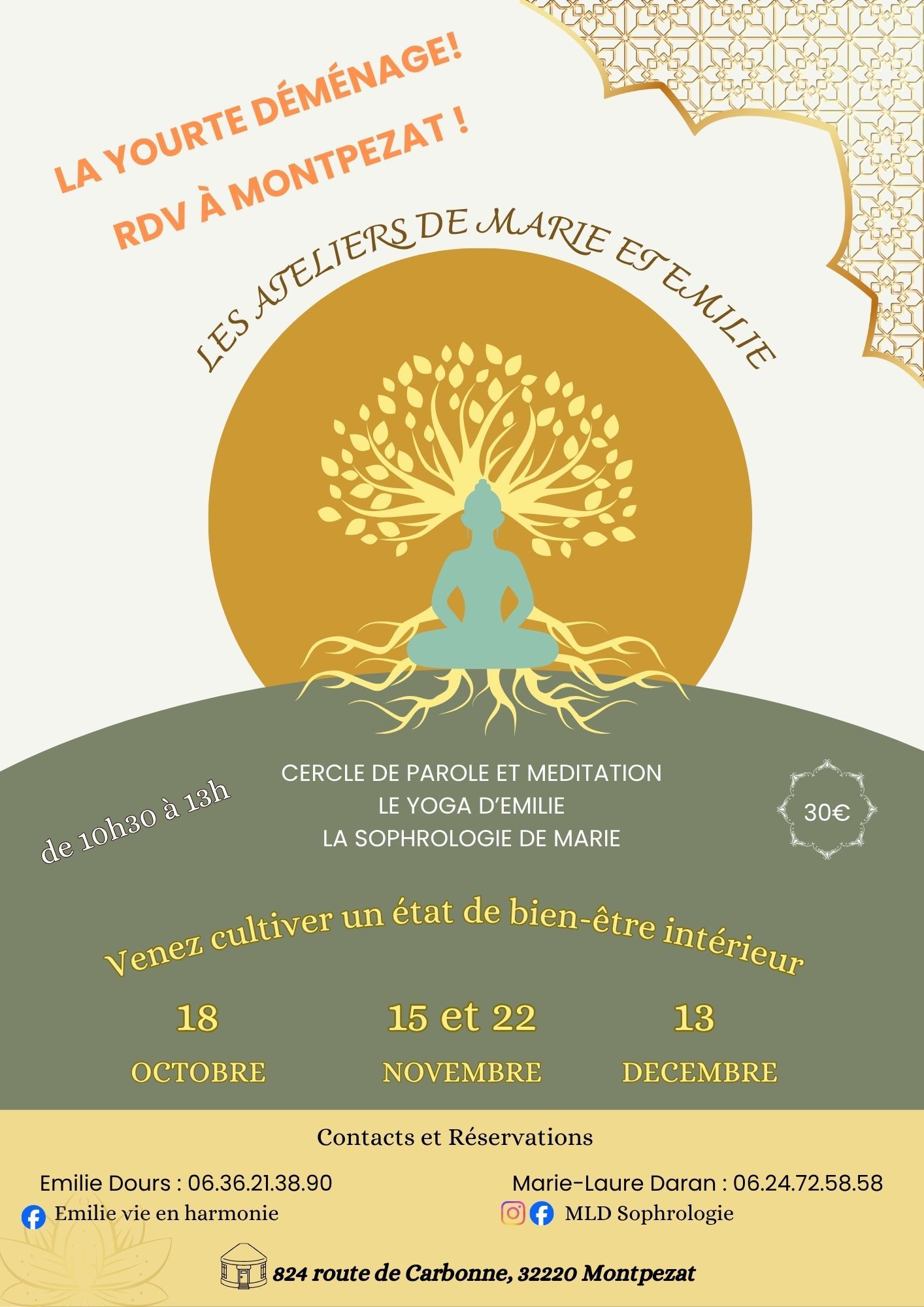 Les Ateliers de Marie et Emilie (sophrologie et yoga)
