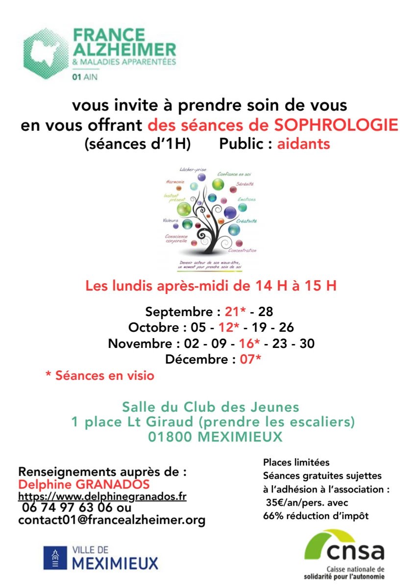 Sophrologie France alzheimer 01