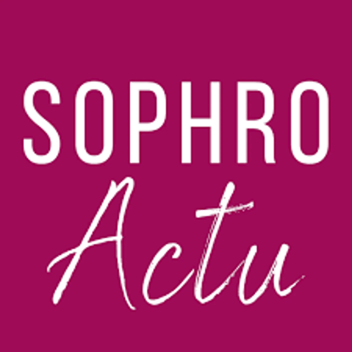 Sophro Actu