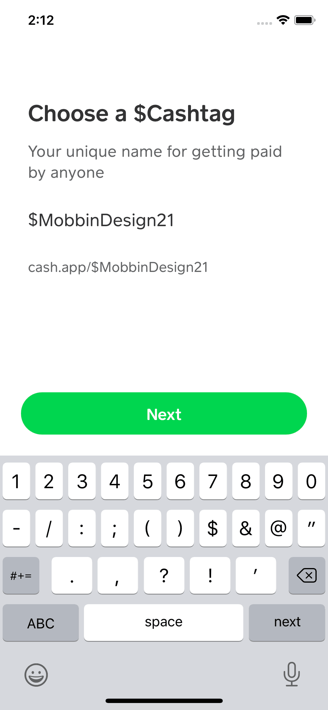 Cash App IOS Screen | Mobbin