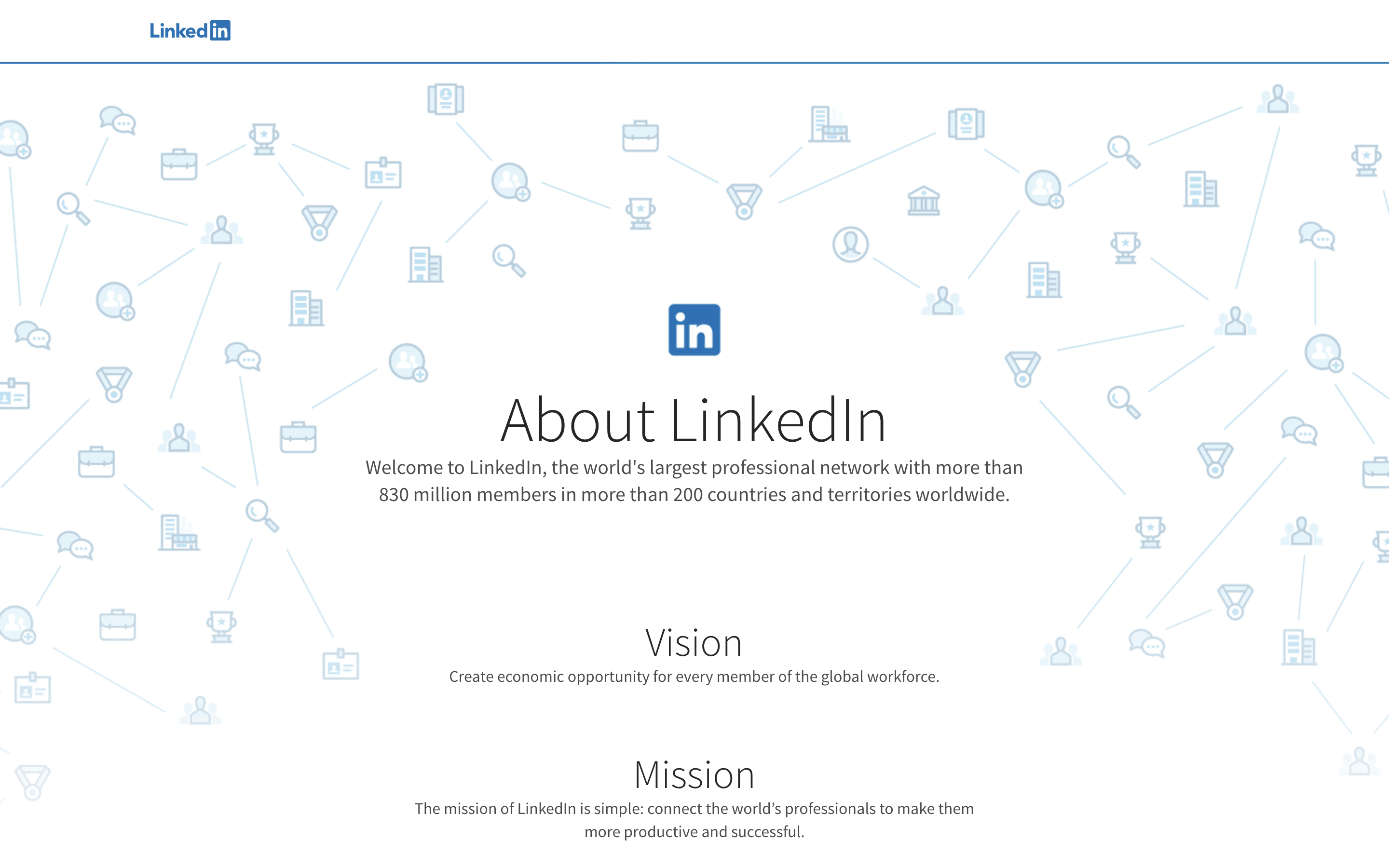 LinkedIn Web Screen | Mobbin