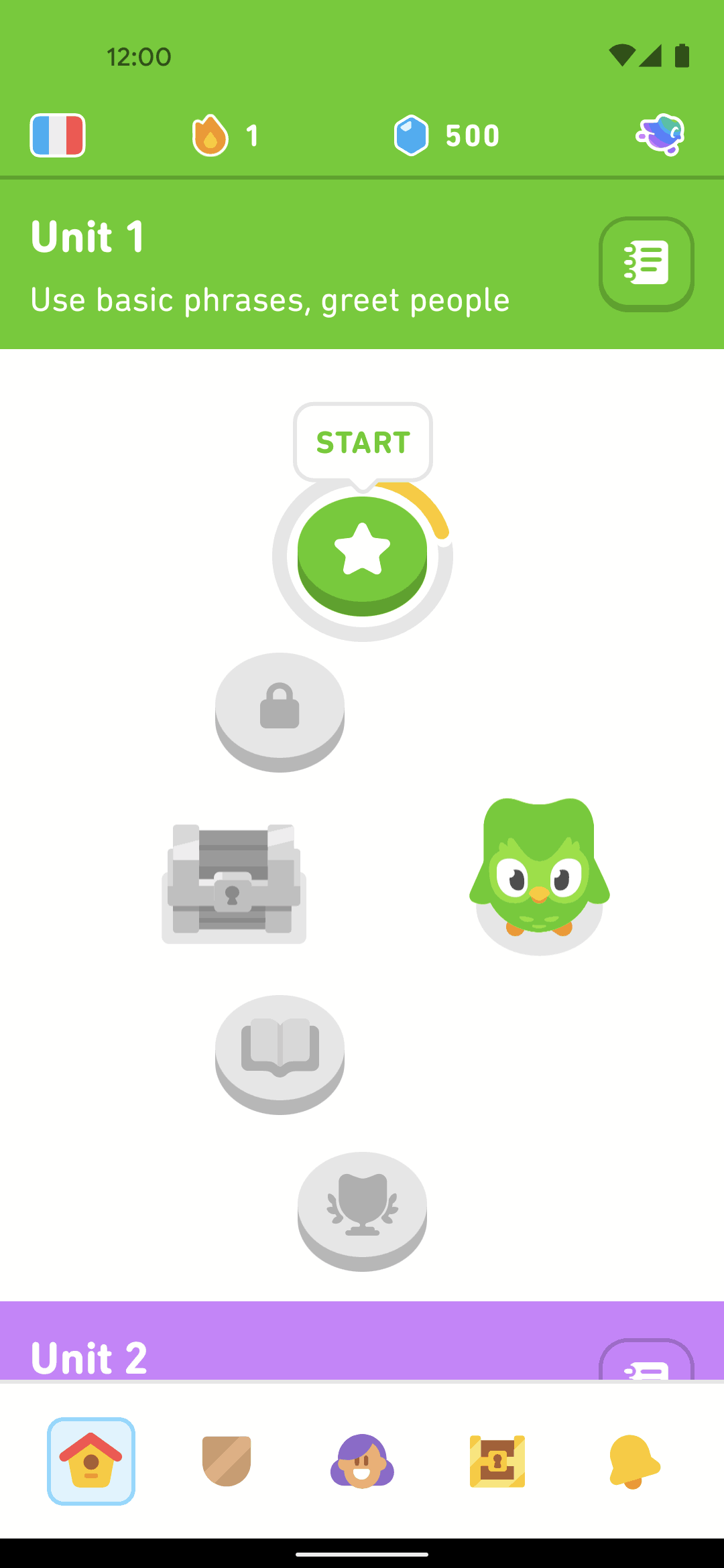 Duolingo Android Screen | Mobbin