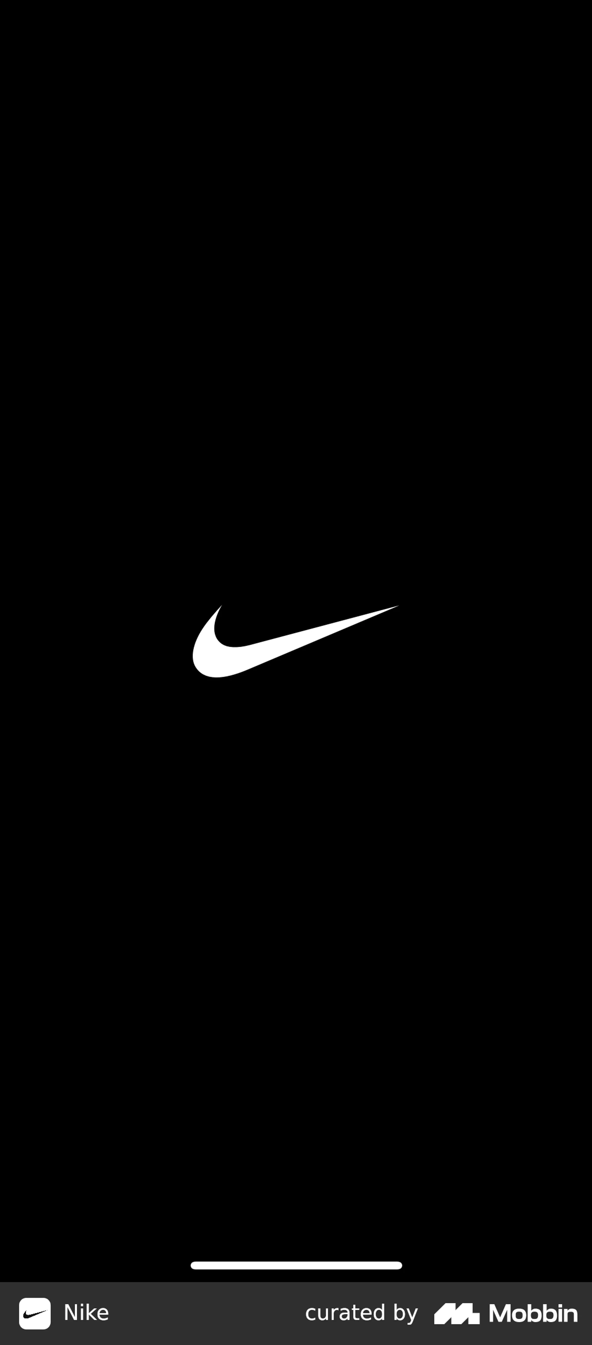 Nike iOS Screen | Mobbin