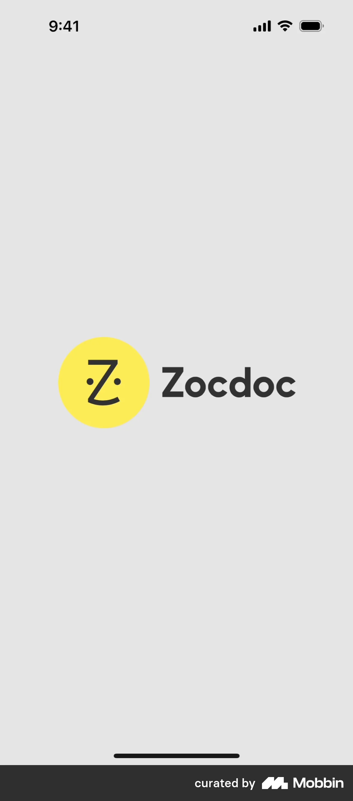 Zocdoc screen